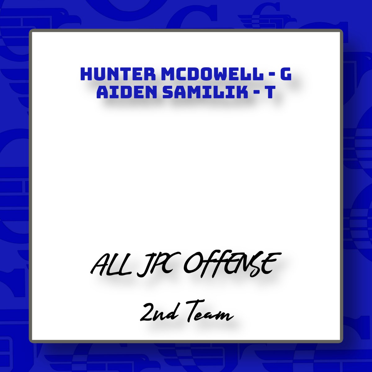GladwinFootball's tweet photo. Congratulations to our JPC all conference honorees! 

#RaiseTheBar #EAT https://t.co/DO8X0olscm