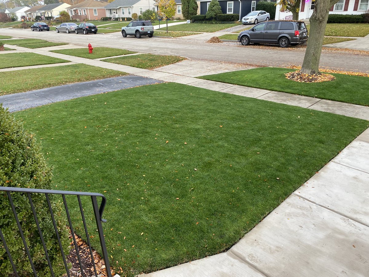 pearsonjeff's tweet photo. Nothing like a little “Halloween lawn domination”!!! #LawnCareNut #domination #throwerdown @AllynPaul https://t.co/0K3Iju8XVQ