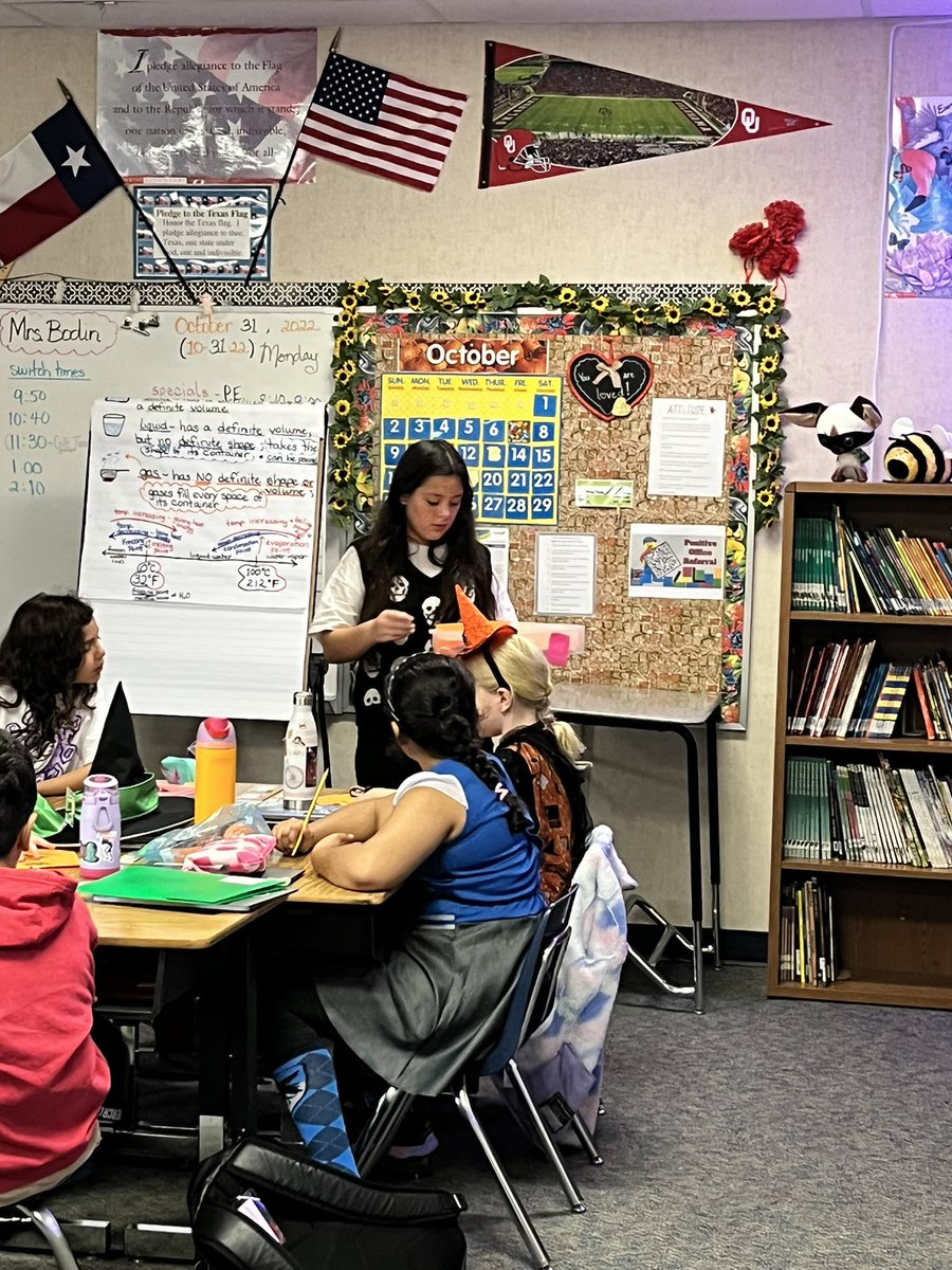 Student council members passing out Boos. #minshewcolts