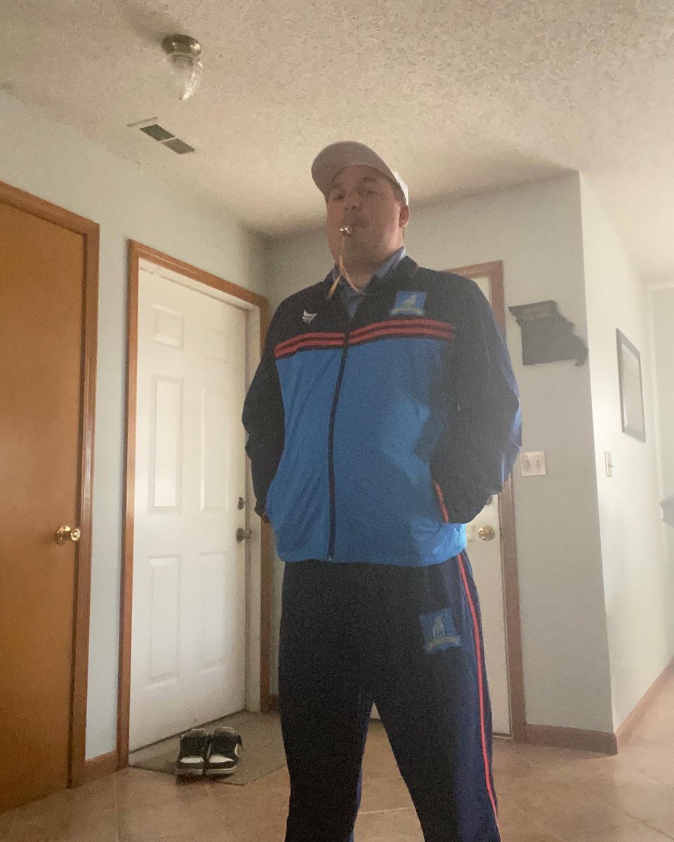CoachHabjan's tweet photo. Coach Dom?…Nah, it’s Coach Lasso today https://t.co/TgGPCSZo0T
