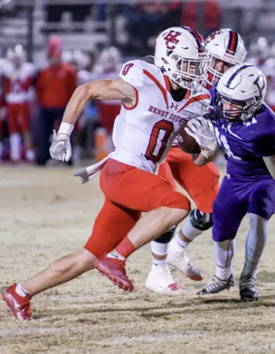 Regular season has come to an end for the <a href="/HCPatriotsFB/">Henry County Football</a> and <a href="/MorganBarrick0/">Morgan-Lee Barrick</a>   Cant wait to see the playoffs Morgan finished the season with 1,102 yards on 177 carries and 19 touchdowns. That ranks 8th in school history. Awesome job and couldn't be more proud. <a href="/RhodesFootball/">Rhodes Football</a>