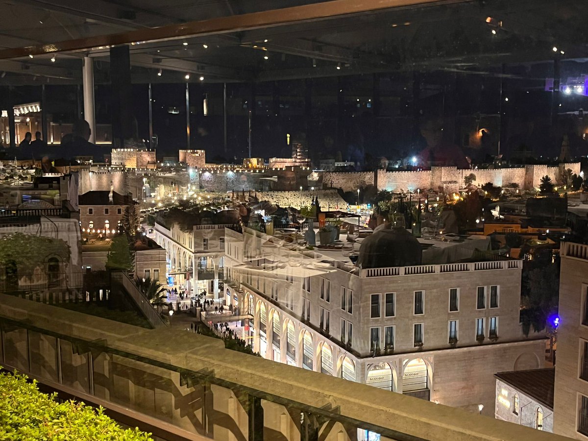 A great gala dinner for #FOHSummit members and medical sector leaders from Israel and around the globe, at the beautiful rooftop restaurant of the <a href="/mamillahotel/">Mamilla Hotel</a>