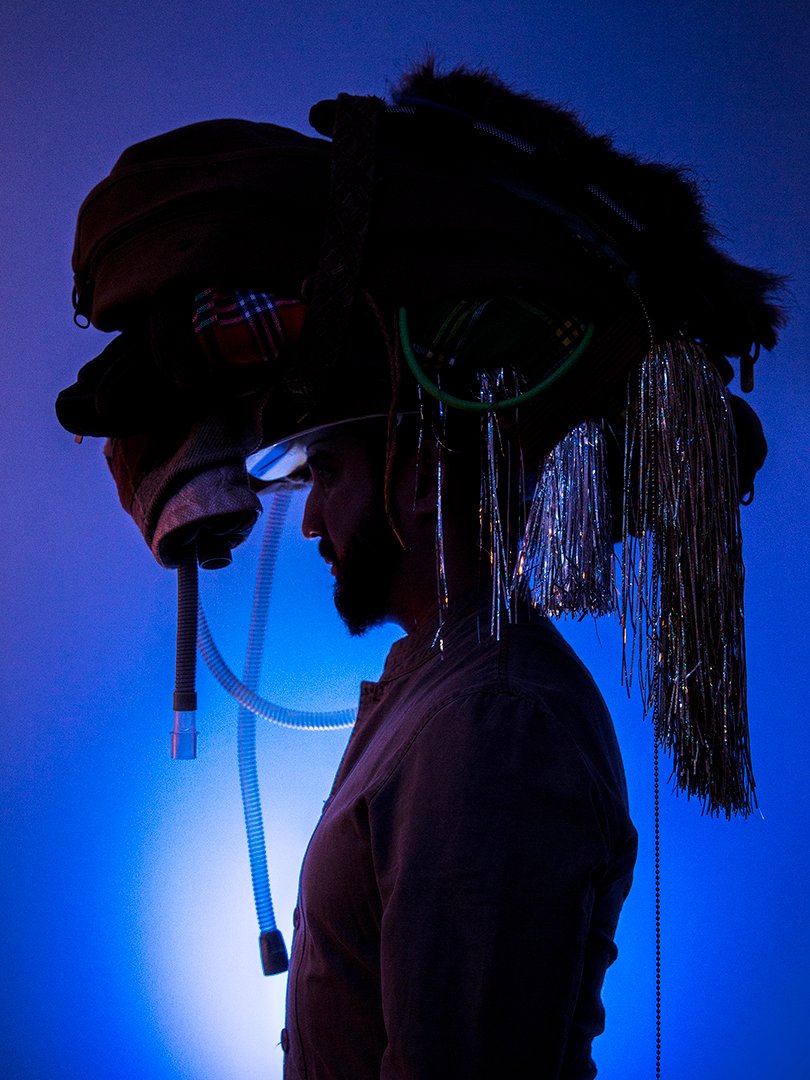 AlainaSimone's tweet image. Jaret Vadera
"Chronomad", 2016
C-print 

Jaret Vadera is a transdisciplinary artist whose work examines how images colonize the ways that we see the worlds around and within us.  He hacks different visual systems, rewires them to rupture, and open up parallel ways of seeing.