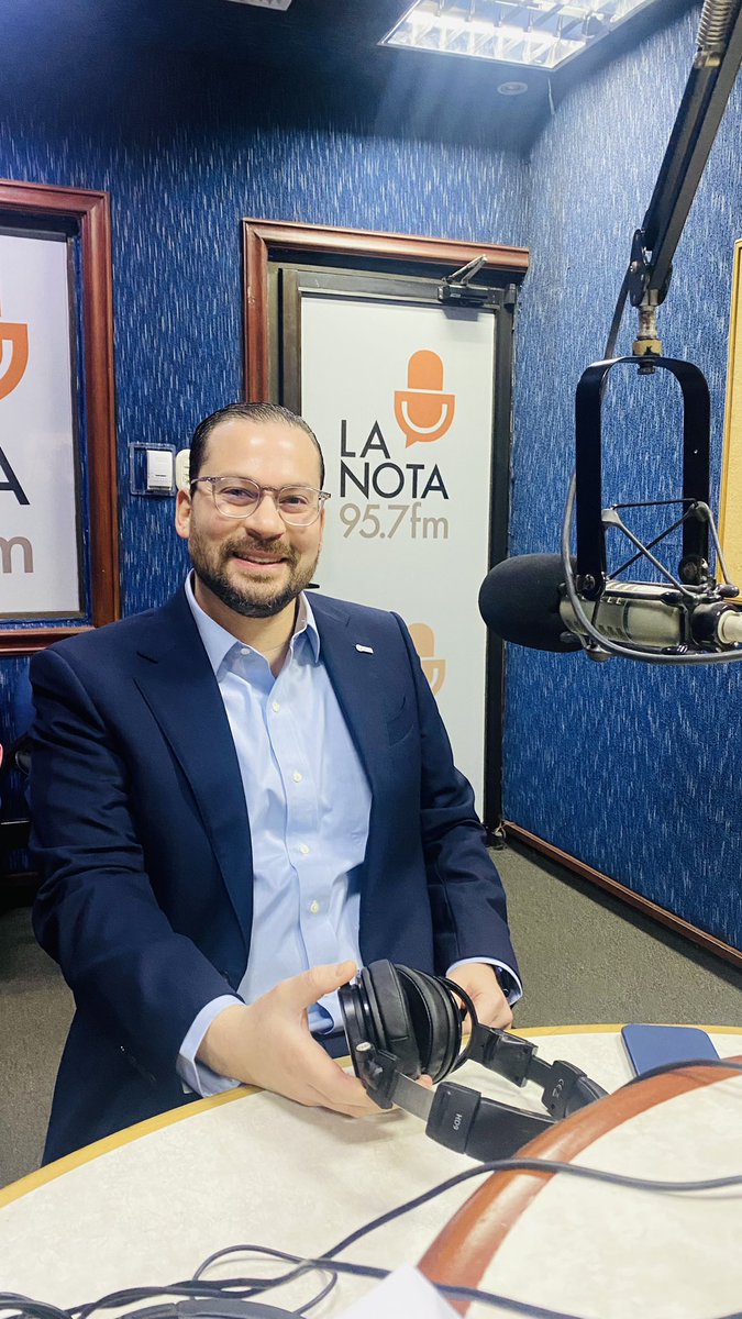 Jaime Senior, presidente de <a href="/ANJE_RD/">ANJE</a> ahora en #stncrd hablando sobre los pilares de su recién iniciada gestión. 95.7fm <a href="/Farideraful/">Faride Raful</a> <a href="/victormecedes/">Victor Mercedes</a>