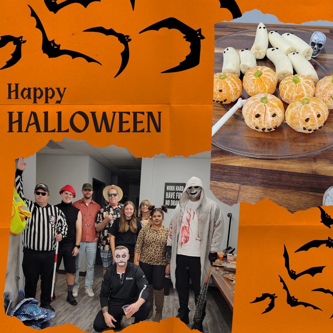 KapellaGroup's tweet photo. Happy Halloween from the Kapella team! 

#Halloween2022 #dressup #TeamSpirit #constructionindustry #spooky https://t.co/y4MGJYQrxj