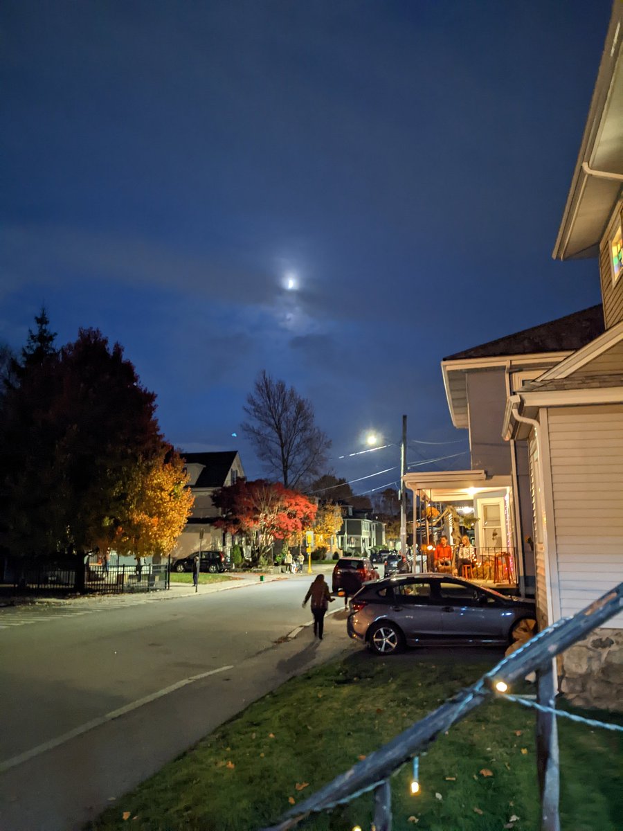 The dark and light of Halloween.