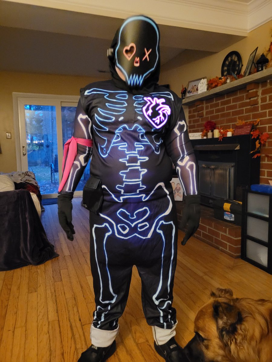 Alex is Rick Astley, Nate is himself and Zach is Fortnite Party Trooper. Happy Halloween 🎃
