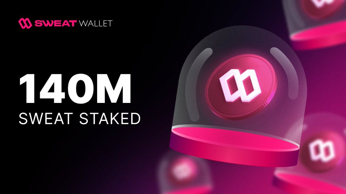 140M and counting.

Have you staked your SWEAT yet to access Rewards?