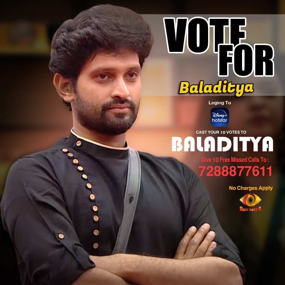 #BiggBossTelugu6
#BiggBossTamil6
Vote For #BalaAditya𓃵