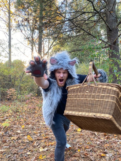 Little red got caught being a little slut in the woods. Big bad&rsquo;s load blew her house right down. Free