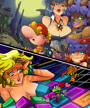 CosmiKankei's tweet image. Boo Party launch sale didn't quite stretch all the way through Halloween! There's a cooldown before I can do a sale again, so as an alternative, I've added a Boo Party/Crawlco bundle so you can still get one or the other (or both!) at a lower price. 👻🎉♥️🟦🦎 Happy Halloweeeeen!