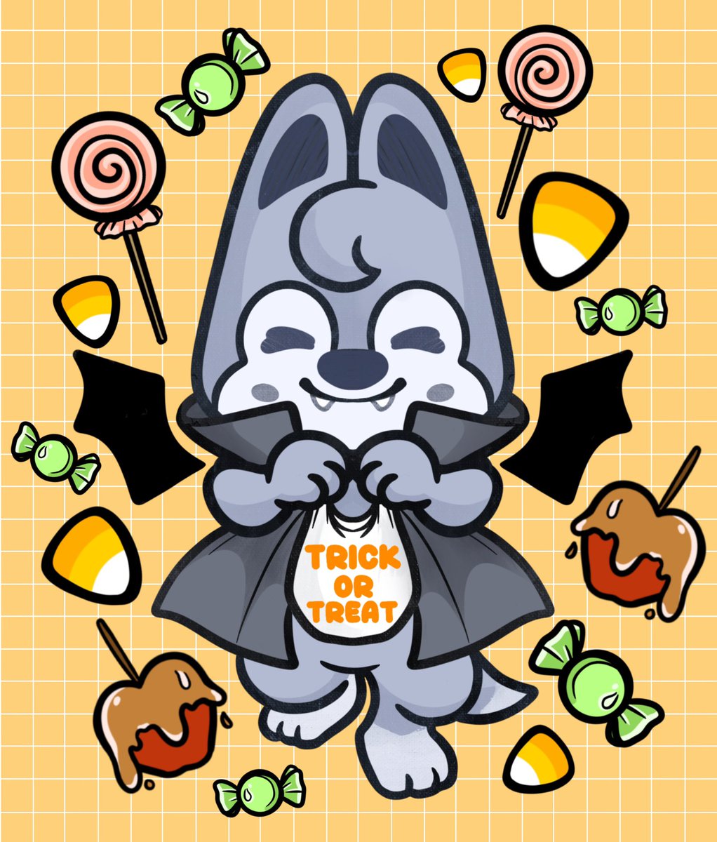 spunkypupart's tweet photo. #Straykids for #MAMAVOTE 👻🎃🍬 https://t.co/ZVWAFVvsLK