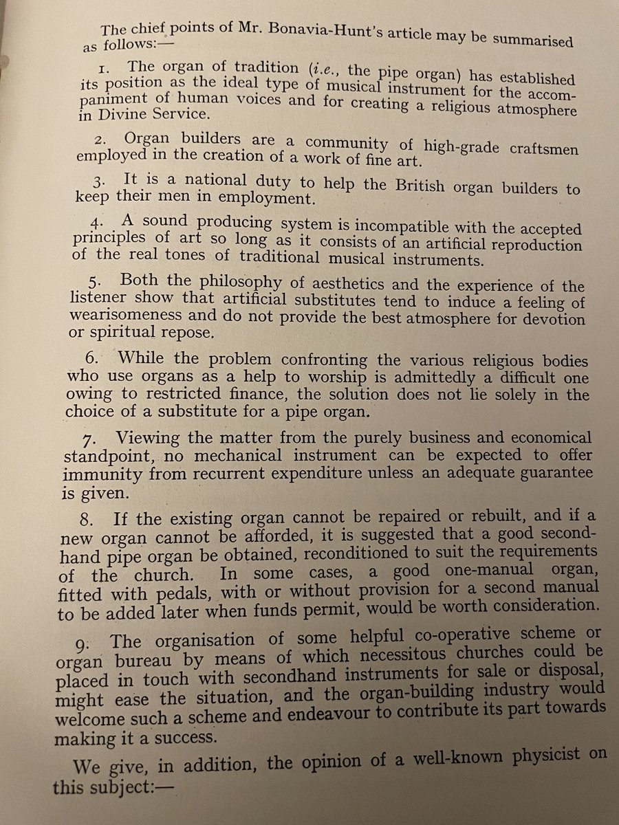 I_S_O_B's tweet photo. A small excerpt from “The Organ of Tradition” by the Rev. Noel A. Bonavia-Hunt. 1939. https://t.co/RoQrti375G
