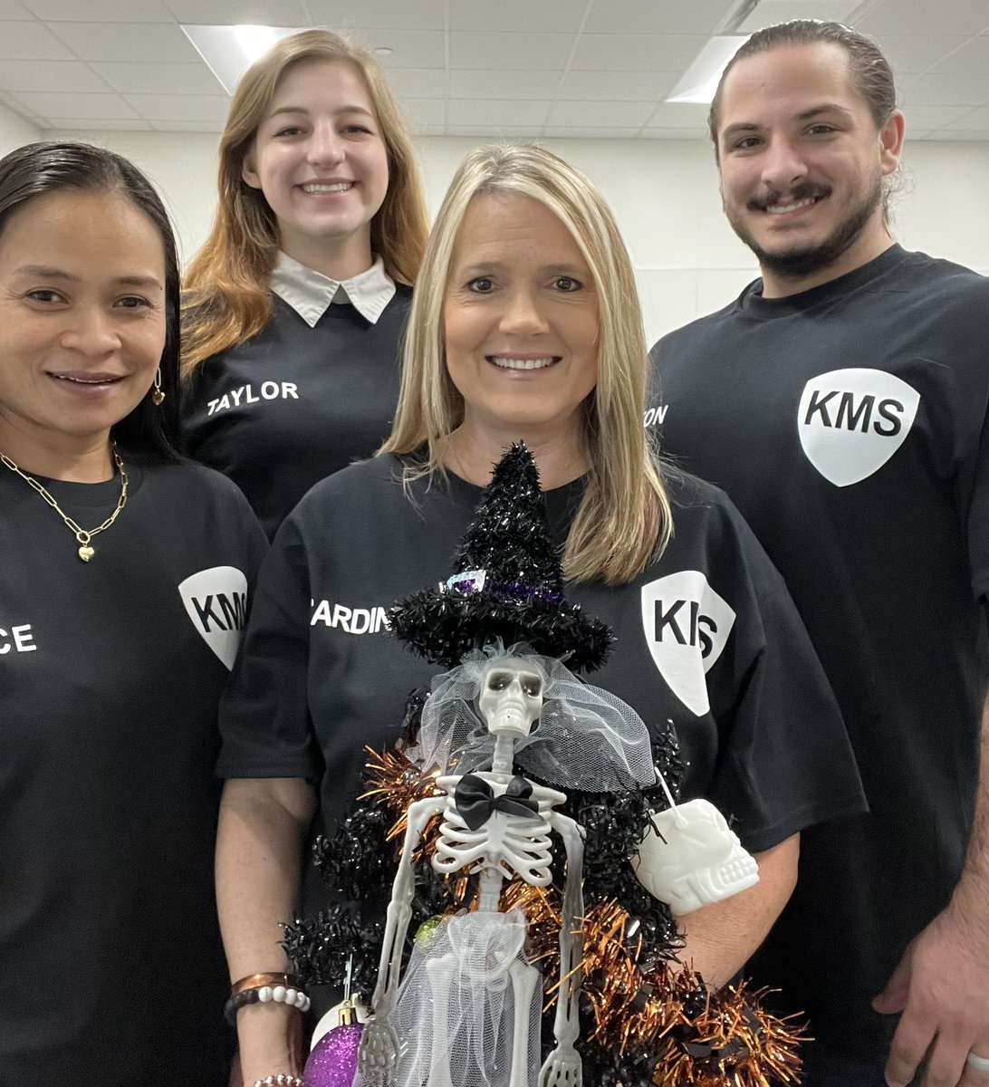 🚨Quad Squad🚨wishing everyone a SaFe &amp; HaPpY HaLLoWeeN!!🎃👻🍭🍫🍬 #KMSCougarPride #HappyHalloween #GetYourCandyOn #TrickOrTreat #SafetyFirst <a href="/ClifPJ/">PJclif</a> <a href="/MonalisaPace/">Monalisa Pace</a>