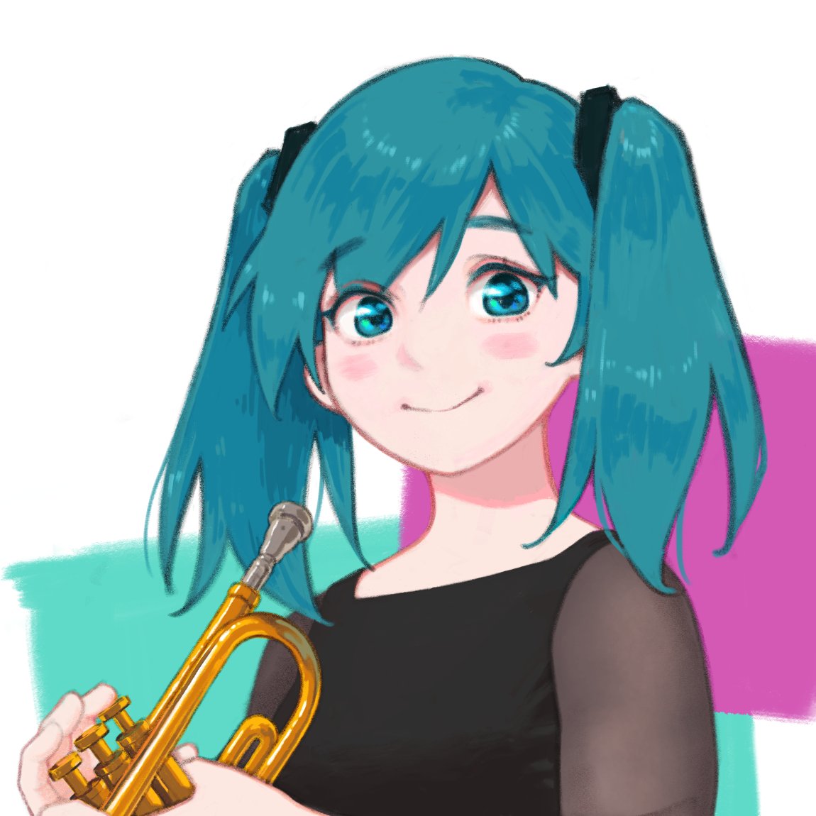 初音ミク 「for halloween i will share this recent m」|Candideのイラスト