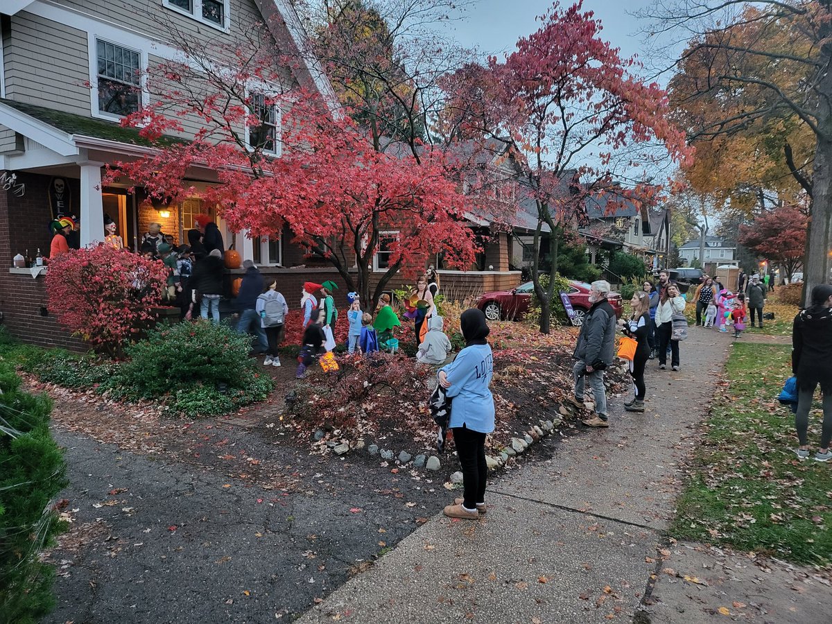 Long lines for candy in Ann Arbor. Economists are on the scene trying to figure out if it's due to supply-side disruptions or excess demand.