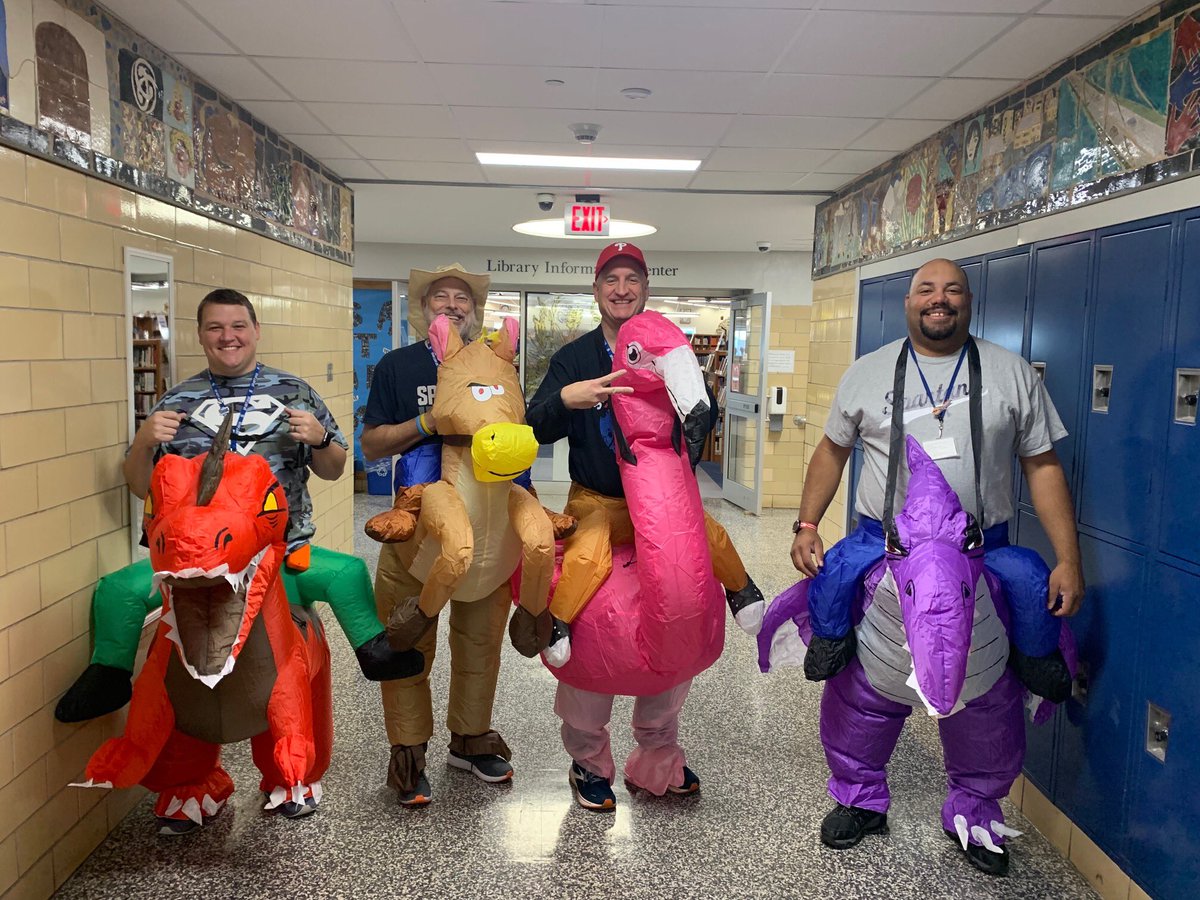 Happy Halloween from the High School Admin Team!💀👻🎃