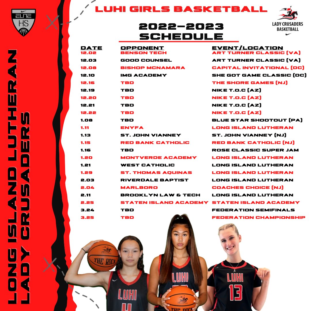 LuHi Girls Basketball on Twitter "20222023 LuHi Girls Basketball