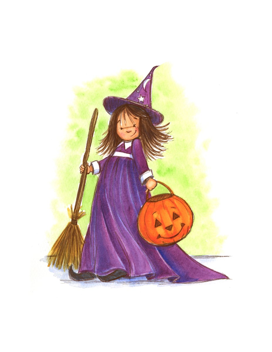 BOO? I gotta be honest. I have never been a fan of scary so... Happy Halloween! 🎃 #HappyHalloween #KidLit #KidLitArt #Halloween #CuteHalloween #NotScary