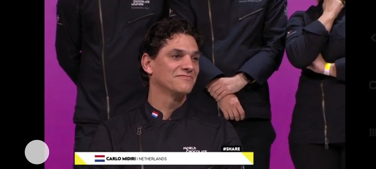 Carlo Midiri uit Nederland was Top in World Chocolate Masters