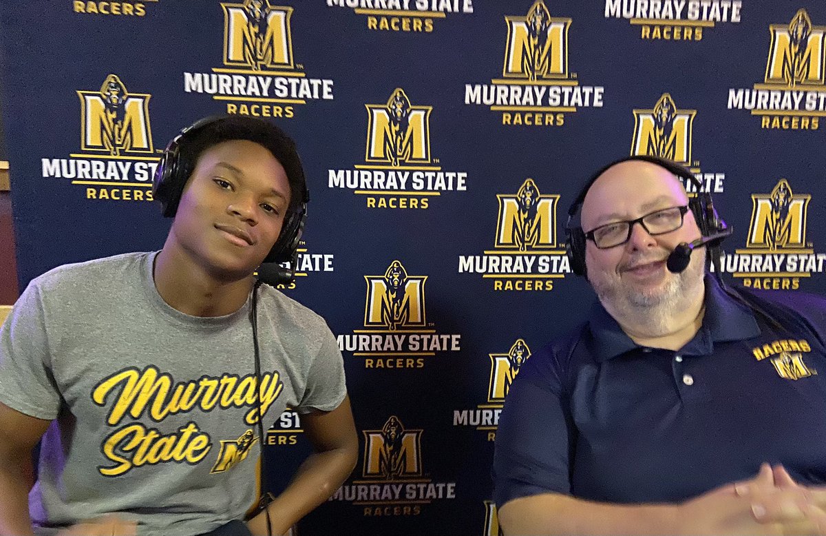 Big time at the Big Apple for Hey Coach Radio with voice of the racers Neal Bradley. Coach Hood, Coach Boykin &amp; DB Jamari Dailey stopped by for a chat! 🏈🏇👀❤️