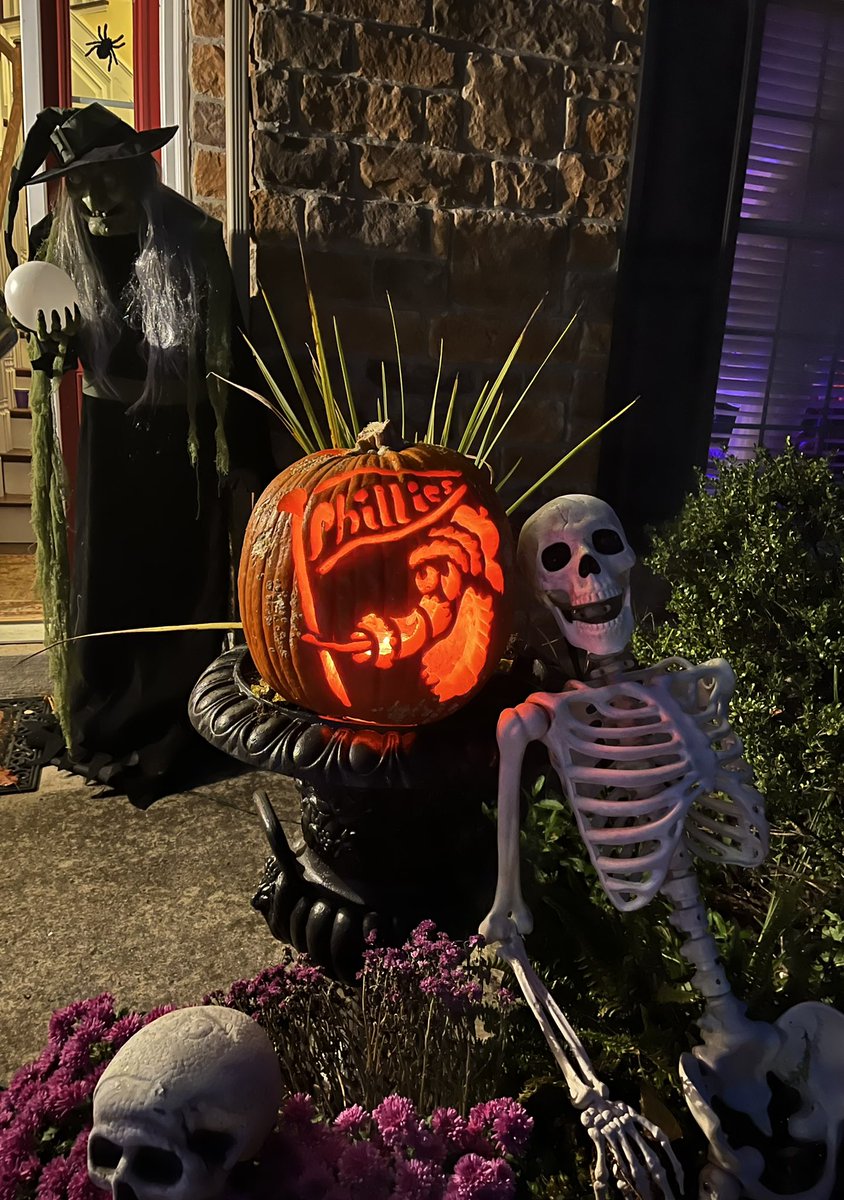 Happy Halloween 🎃 Let’s scare the Sh_t out of the trash-stros <a href="/Phillies/">Philadelphia Phillies</a> <a href="/MLBNetwork/">MLB Network</a> <a href="/MLB/">MLB</a> #WorldSeries <a href="/BarstoolPhilly/">Barstool Philly</a> #LFG