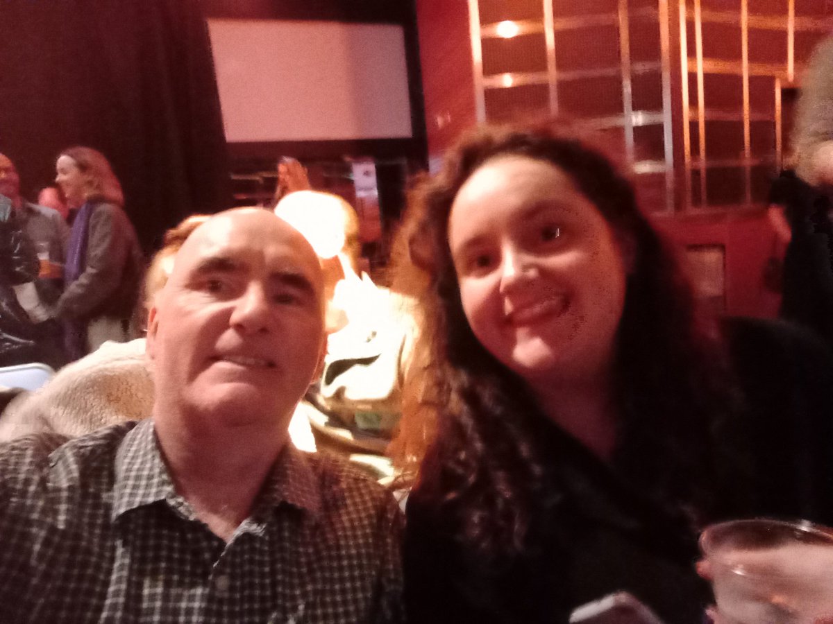 tigglies's tweet photo. Great night out with child 2 
#kermodeandmayo #KMLive https://t.co/ayYVymT9yD