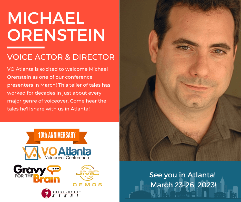 So proud to announce that I will be presenting at the 2023 VO Atlanta conference.
TICKETS ON SALE NOW at voatlanta.me!
