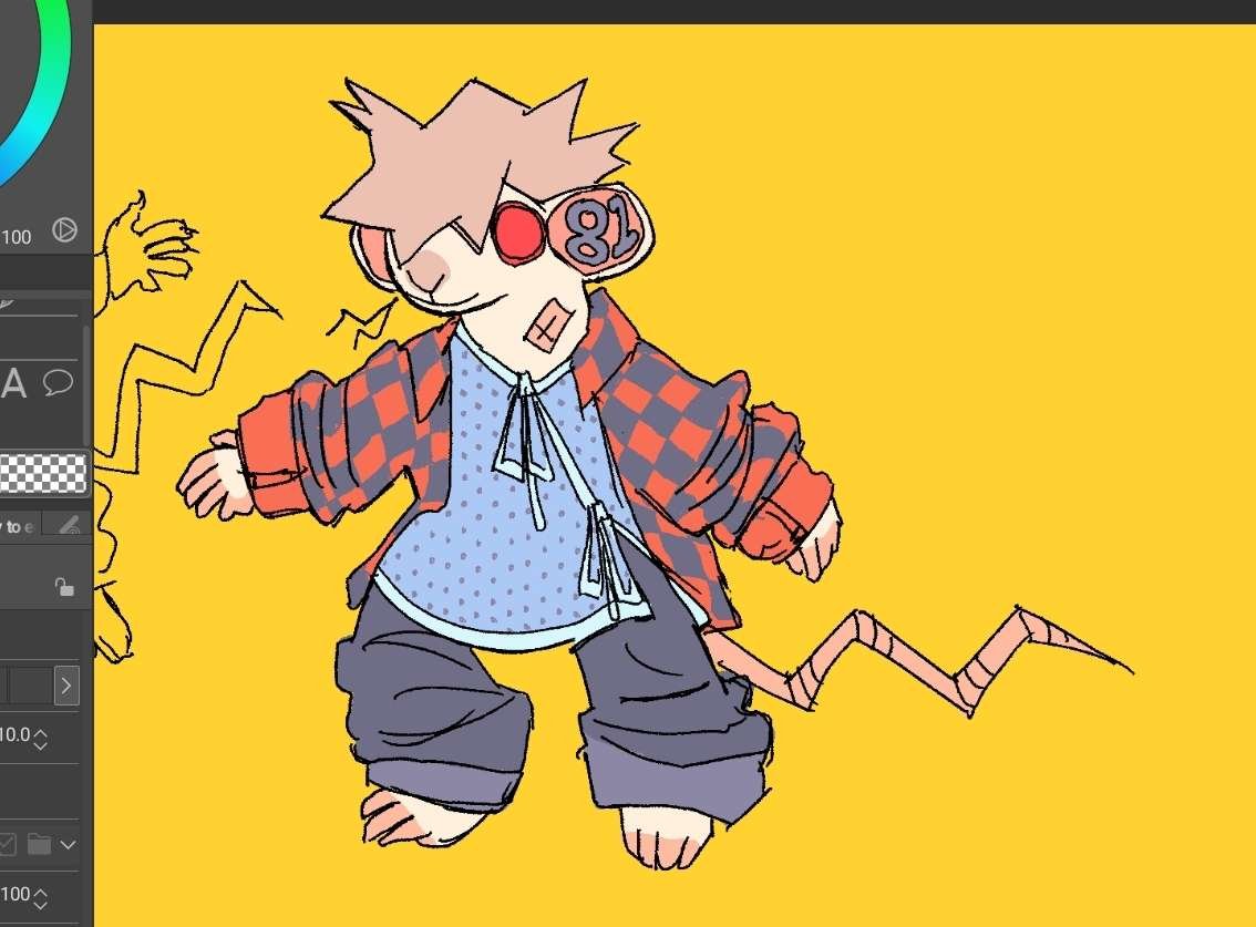 rat design That I promptly lost the save file Of