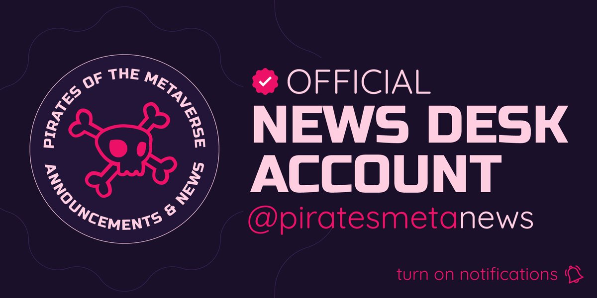 Introducing the Pirates News Desk 🏴‍☠️

<a href="/piratesmetanews/">Pirates of the Metaverse News Desk</a>