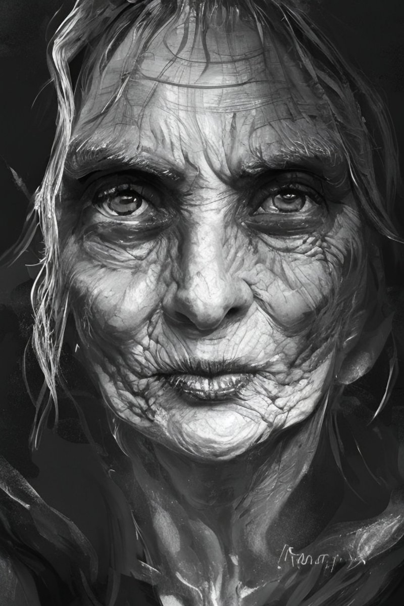 van_goodenough's tweet image. Another witch portrait.