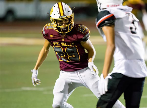 Last game of the season JV_Simi against Bishop Diego