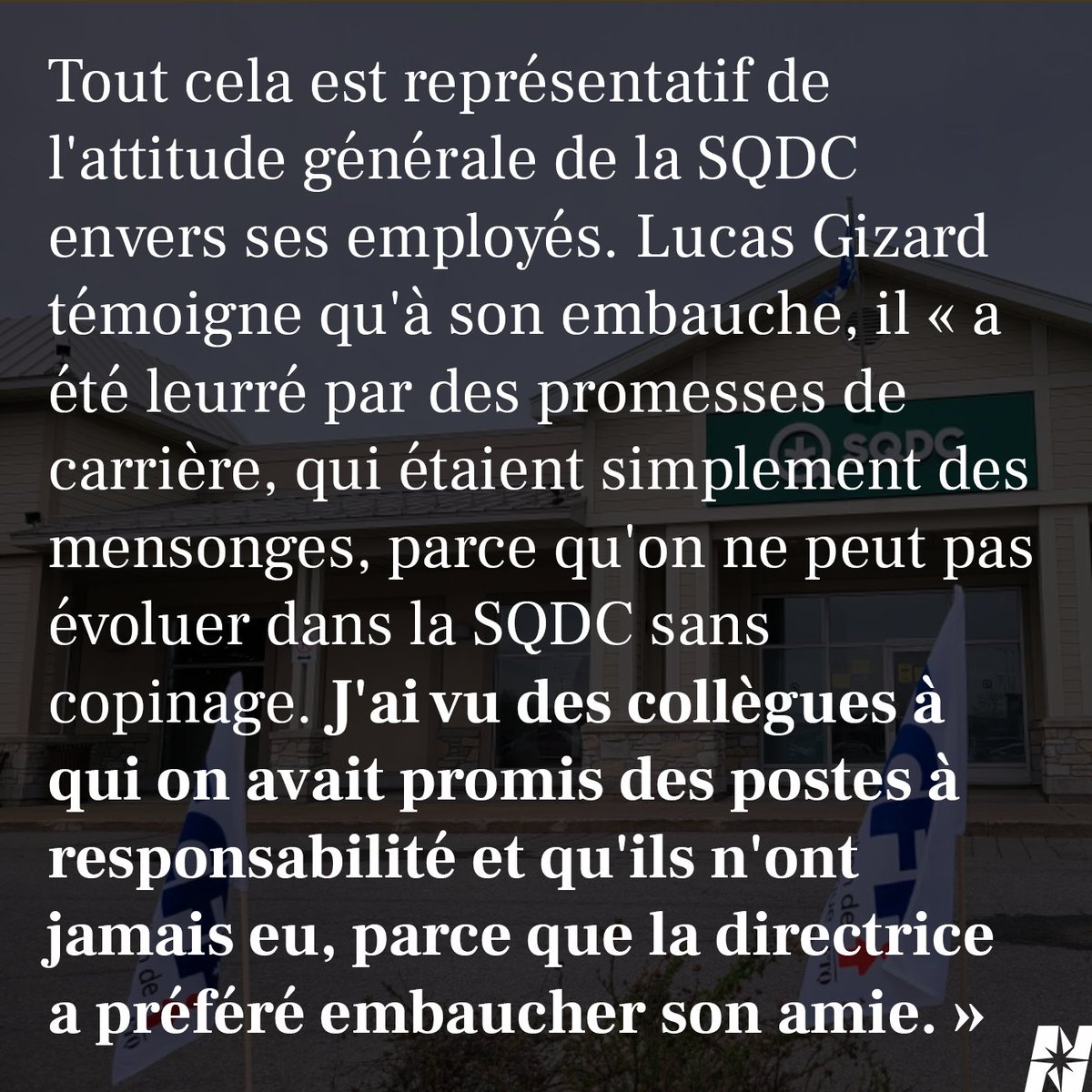 EtoileNord_nouv's tweet photo. (3/3) "Le plafond est de 23$ après 6 ans et 'sachant qu'on sait pas ce qui arriver dans les prochaines années, c'est très faible'." #canada #quebec #greve https://t.co/XFD6b2vUsd