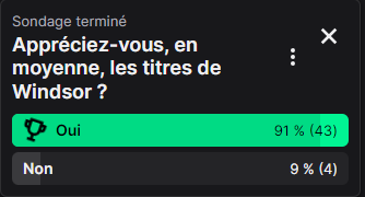 Je lance les hashtags de soutien. Je nomme <a href="/El_Gran_Boa/">Thierry Ramboa 🔜 PT Vegas</a> directeur du comité de sauvegarde. Nous allons sauver l'espèce. #FreeWindsor #JeSuisWindsor