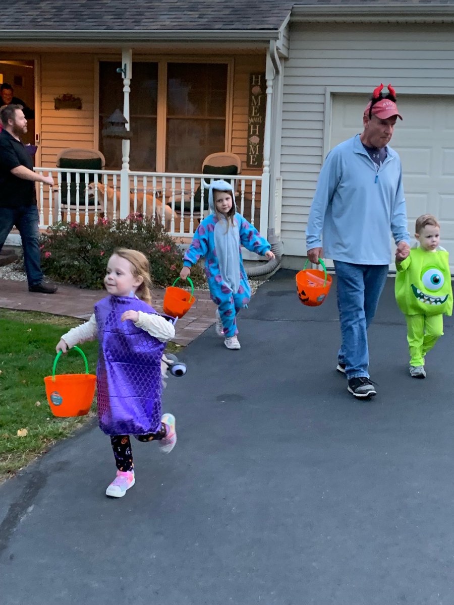 Trick or Treat with the grandkids