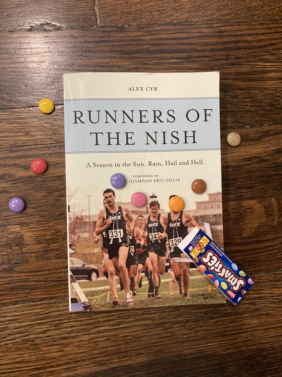 Be sure to check your kid’s Halloween candy! Found a copy of Runners of the Nish inside my Smarties 😠