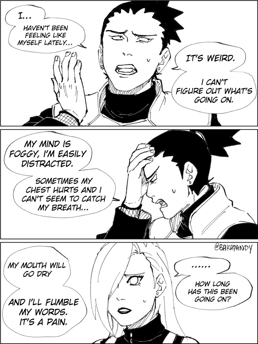 (1/3) I wonder what ailment plagues Shikamaru… 