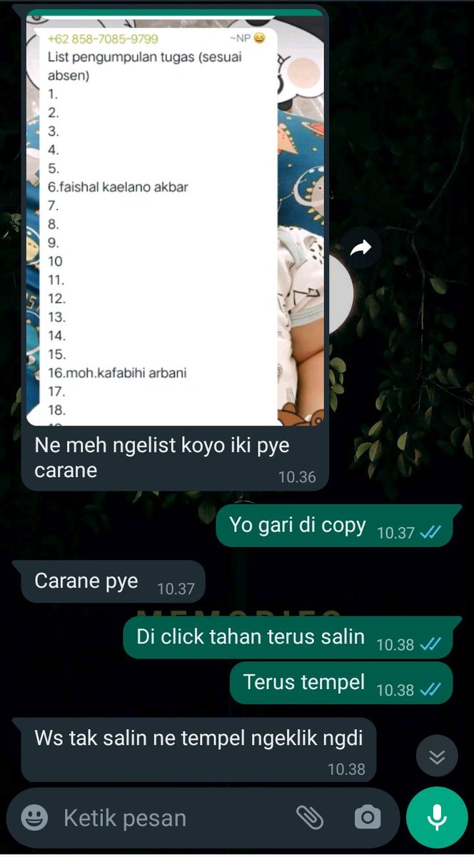 luthfihkm_'s tweet photo. Wes meh tahun 2023 mbaku raiso copy paste gaes hehe https://t.co/e8FZ30pt6O