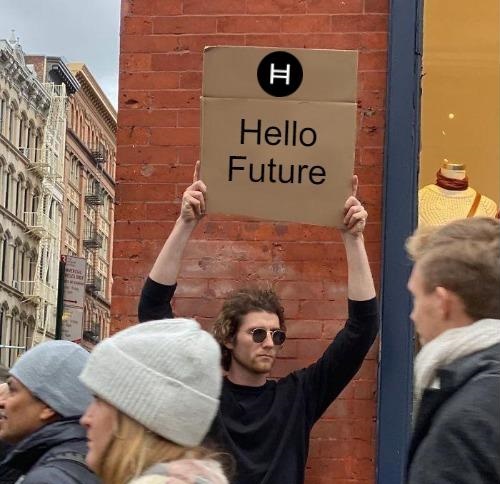 HDudeWithSign's tweet image. Ħello @Hedera.
#HashMemeContest $HBAR