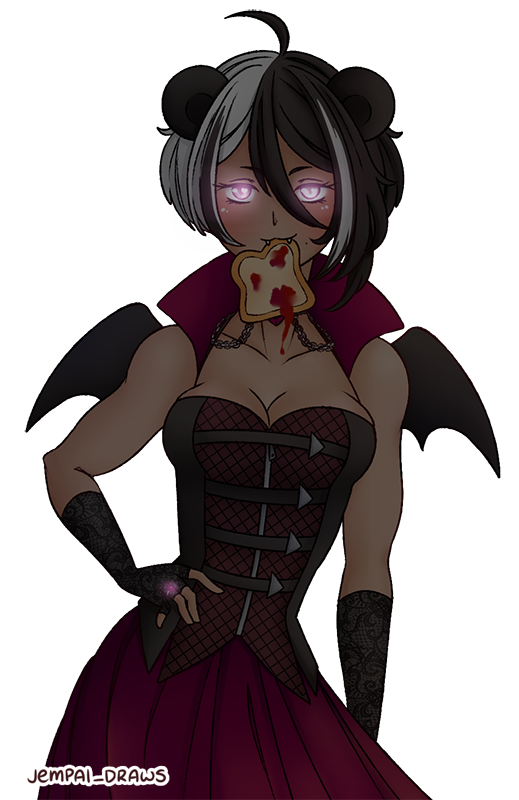 jempai_streams's tweet photo. 🎃 HAPPY HALLOWEEN!! 🎃 Vampire!Jempai with strawberry toast..!
#JempaiDraws #ENVtuber #Vtuber https://t.co/mI5cEpL6Wk
