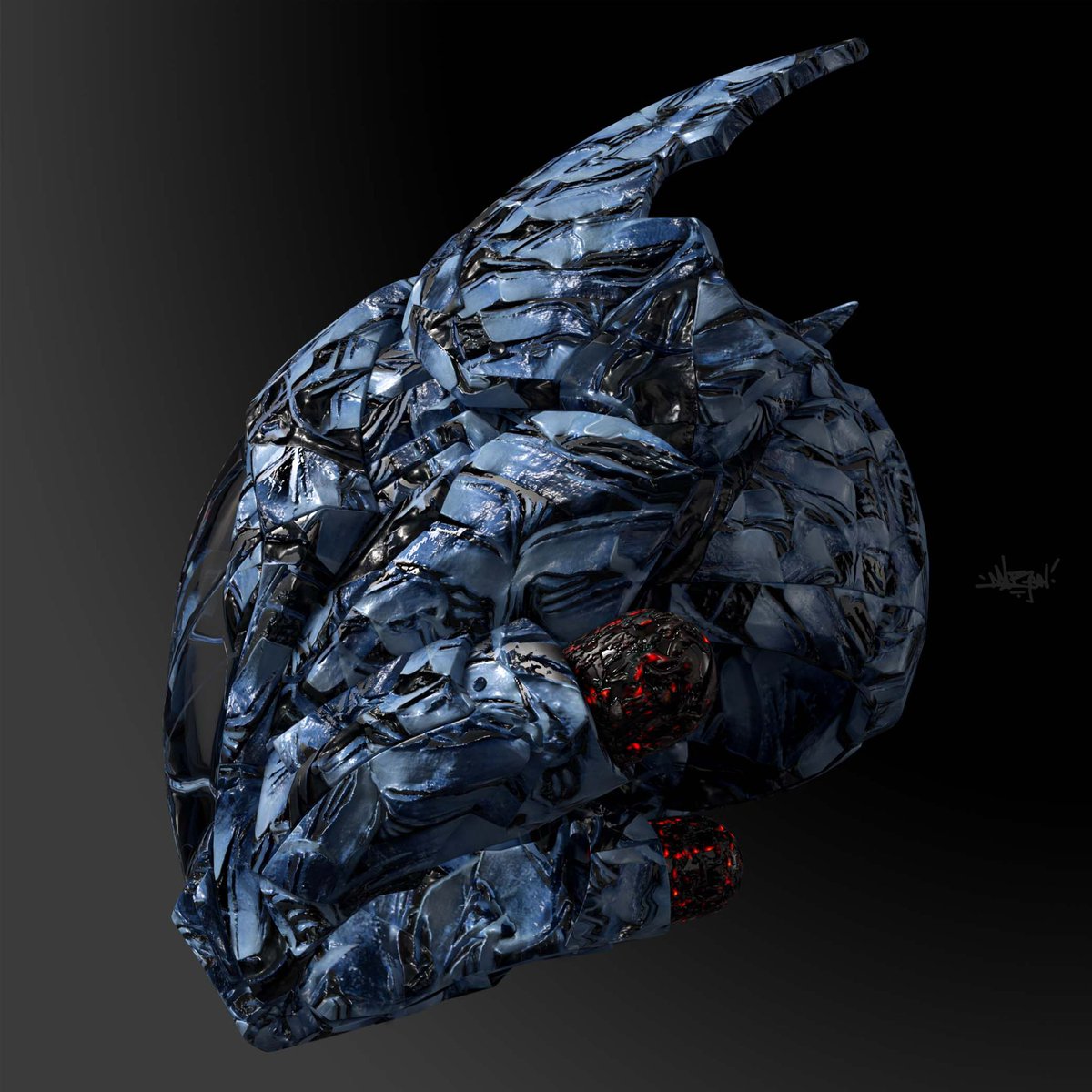 Some old vandalized dr1ver helmets with burned out source vials … 🤔<a href="/CULT1VATE/">CULTIVATE</a> #driver #rtfkt