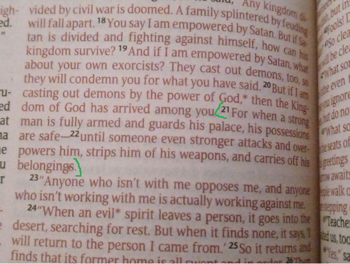 joshua504man's tweet photo. @CrackerBrother @NRA Jesus said: "When a strong man is #FullyArmed & guards his own place, he's safe. Until someone stronger attacks and overpowers him strips him of his #WEAPONS and carries off his belongings".
Having a gun is being #FullyArmed with a #WEAPON
Now STFU! Keep listening to the Devil! https://t.co/XU7vPXvQqv