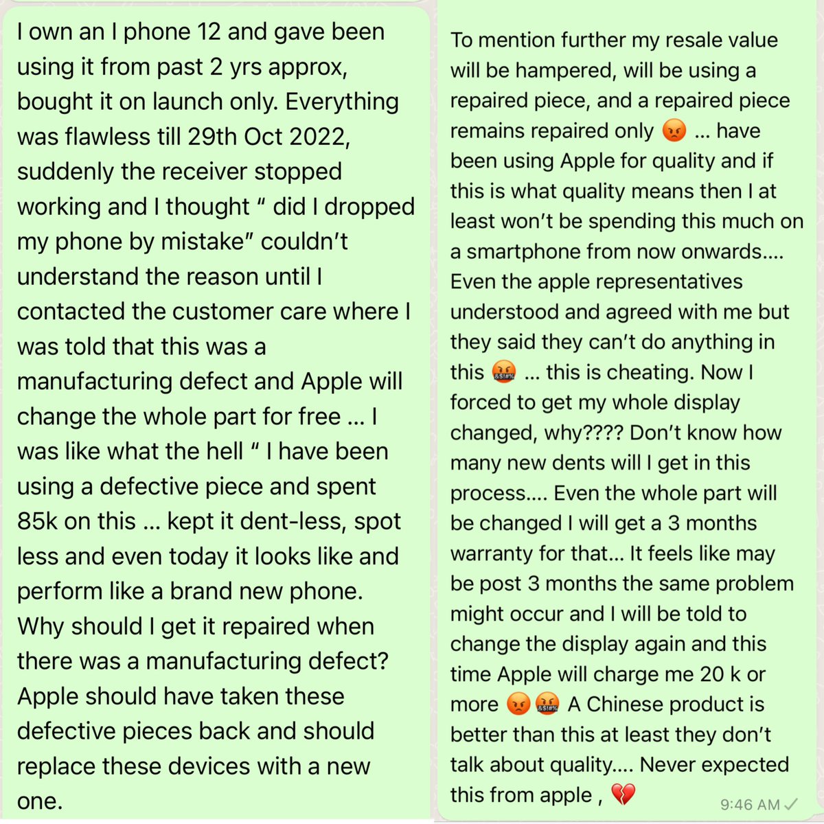 JitenderTokas19's tweet image. #Apple #iphone12 #applefeedback #iphone #ios #Instagram #appleindia @AppleSupport @Apple @iPhone_News