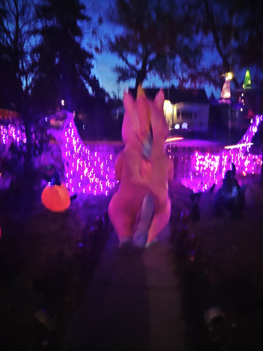 MaximPlatt's tweet photo. Well Halloween was kinda a bust imo. But at least we had fun with it. Jess ran around as a unicorn handing out candy.  Still have a crap ton left. https://t.co/slGm9VIl2p