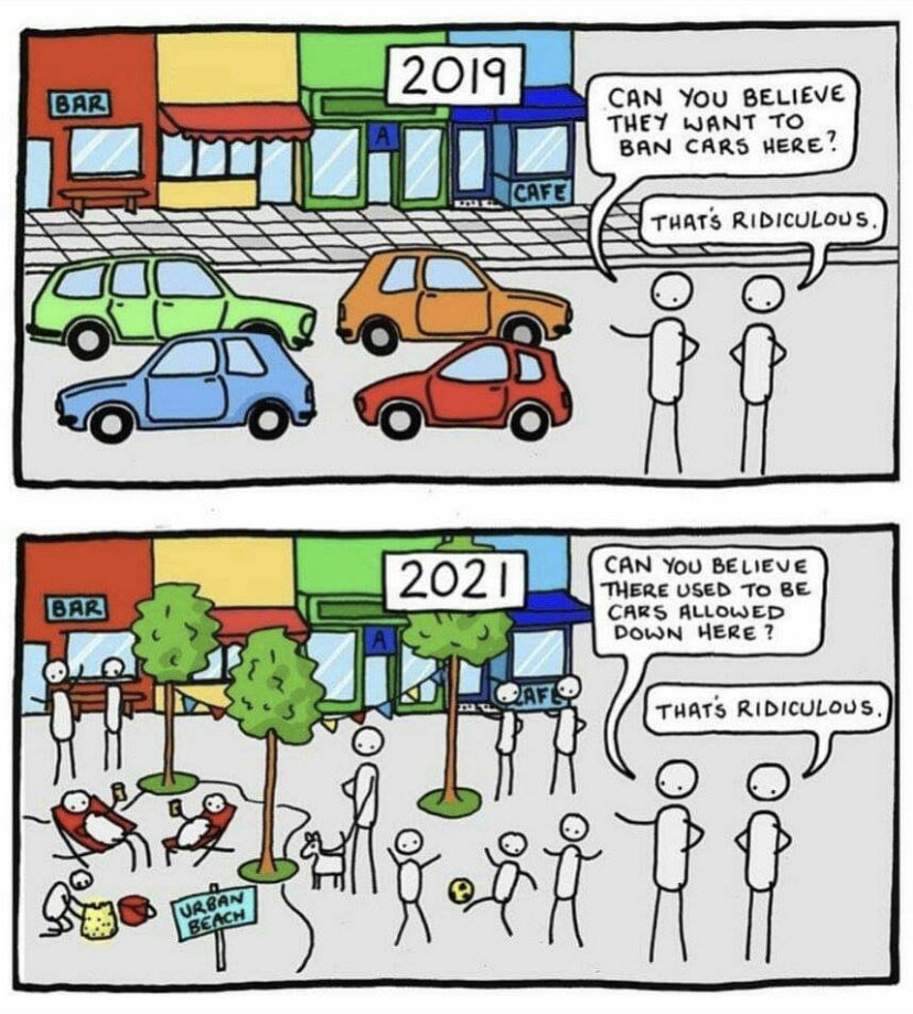 What people think of as “normal” can change quickly.