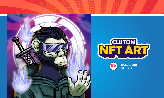 Nuraroni_std's tweet photo. NFT Base Character Design done for clients (samhawkeyes) on our #fiverr design service. 

https://t.co/FfKxPHzLL2

#NFT #NFTCommunity #NFTcollection #nftcollectors #nftartist #nftmakers #nuraroni #nuraronistudio https://t.co/RAcxewYNlw