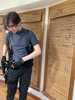 BumboDingo's tweet photo. Did Leon for Halloween, we stay hyped for re4make https://t.co/09WvQ0LETq