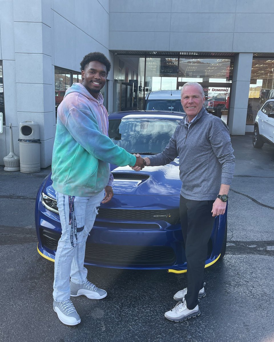I’m proud to announce a partnership with Jim Kreidler, and the Tony Domiano auto dealership. Glad to be apart of the FAMILY!