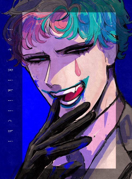 「facepaint green hair」 illustration images(Latest)