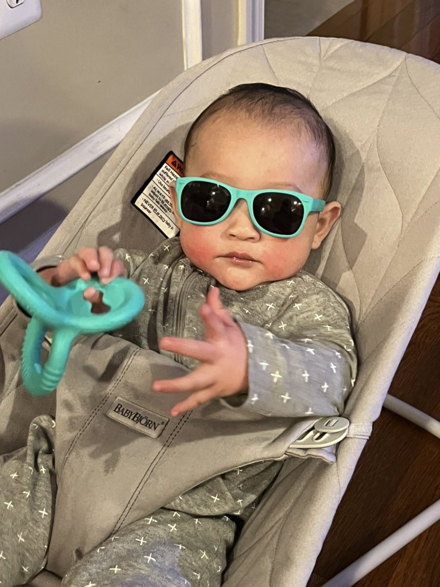 Bruce is almost 6 months old and something tells me…. He is the boss and I’m just his henchmen